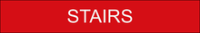 Load image into Gallery viewer, Functional door sign showcasing 'Stairs' in clear lettering, marking the entrance to the stairwell within the facility