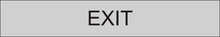 Charger l'image dans la galerie, Crucial door sign featuring 'Exit' in clear lettering, serving as a guide to the nearest exit point for safe evacuation within the facility.