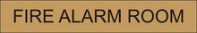 Load image into Gallery viewer, Essential door sign displaying 'Fire Alarm Room' in clear lettering, marking the location of the dedicated space for fire alarm equipment and controls within the facility.