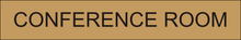 Charger l'image dans la galerie, Elegant door sign showcasing 'Conference Room' in sophisticated lettering, creating a distinguished presence for the designated meeting space within the facility
