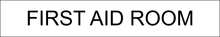 Load image into Gallery viewer, Door Sign - First Aid Room - Lamacoids Town